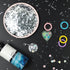 Assorted Colours Metal O Ring Clips